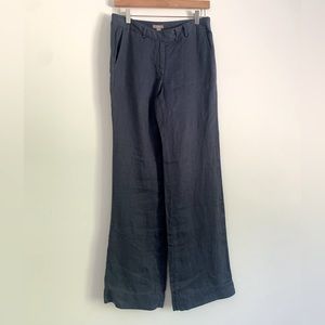 J. Jill 100% Linen Wide Leg Pants, Size 4
